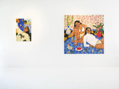 Shirley Villavicencio Pizango, A tear for power, exhibition view. Courtesy of Gallery Sofie Van de Velde