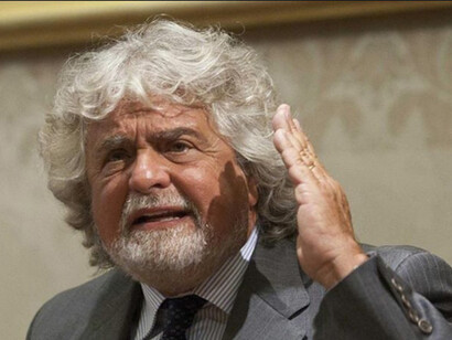 Beppe Grillo, leader del Movimento 5 stelle
