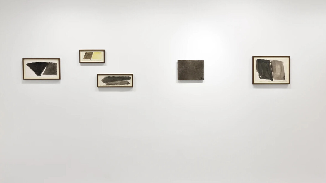 Pierre Tal Coat, vue d'exposition. Avec l'aimable autorisation de la Galerie Christophe Gaillard