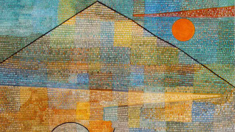 Paul Klee, Ad Parnassum, olio su tela, 100x128cm, Kunstmuseum, Berna