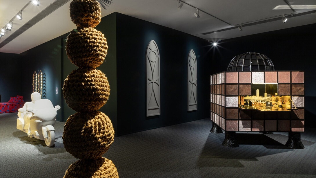 Daniel Basso, Terciopelo club, exhibition view. Courtesy of Museo de Arte Moderno de Buenos Aires