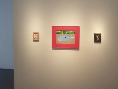 Roast Hoggmann. The World is Flat, Exhibition view. Courtesy of Craig Krull Gallery 