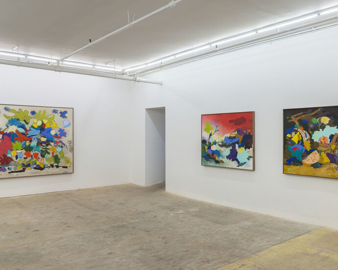 A Discord In Our Material and Spiritual Harmony, Exhibition view. Courtesy of Johannes Vogt Gallery