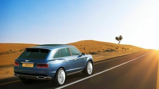 La Bentley EXP 9 F concept