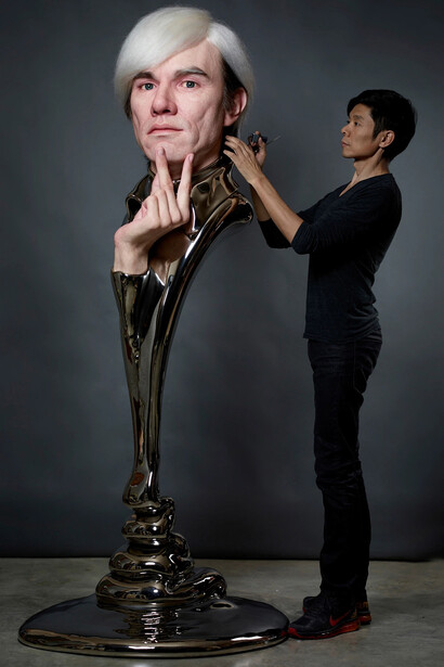 Kazu Hiro, Andy Warhol, 2013. Courtesy of Musée national des beaux-arts du Québec