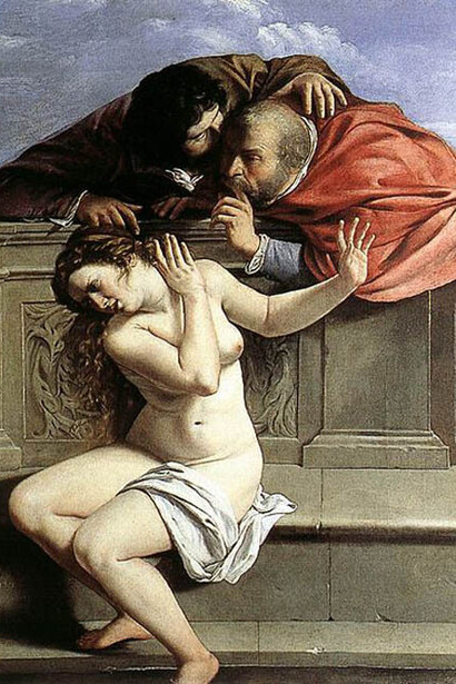 "Susana y los viejos" (1610): obra pintada por Artemisia Gentileschi con apenas 16 años