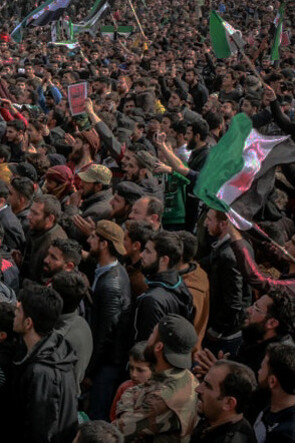 Demonstrators in Syria voice concerns over government crackdowns