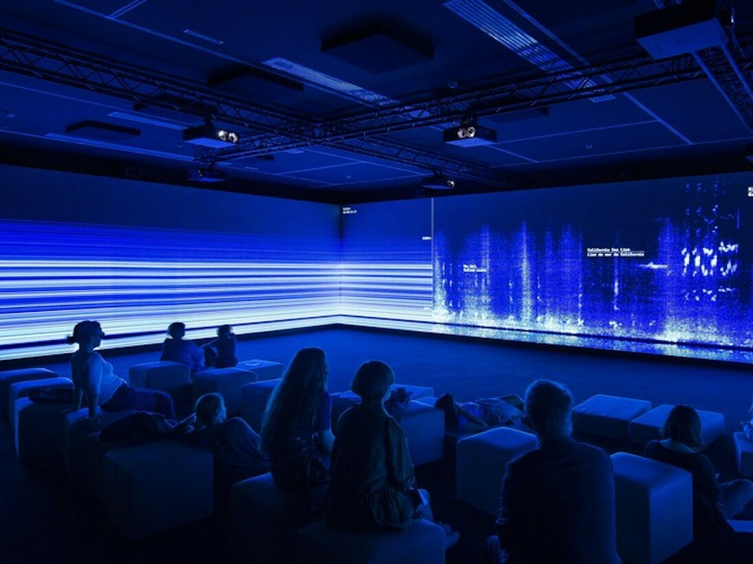 Le Grand Orchestre des Animaux, Exhibition view. Courtesy of Fondation Cartier