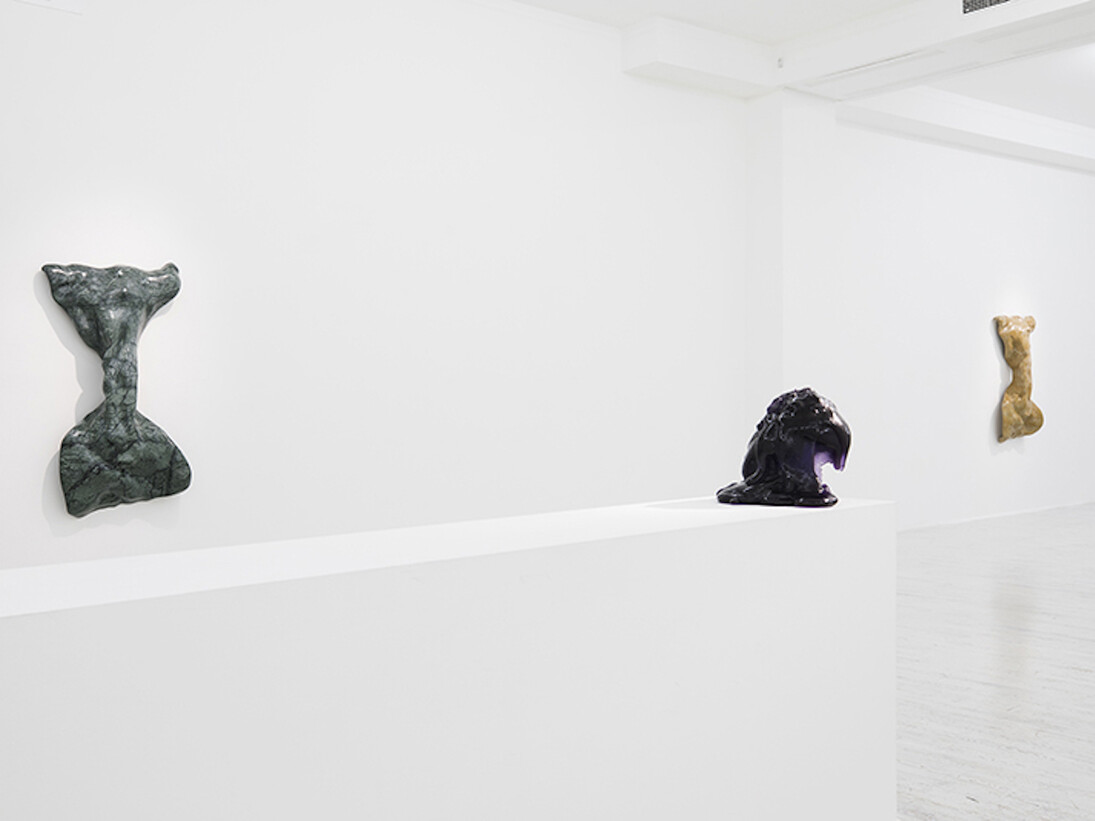 Benglis and the Baroque, Exhibiiton view. Courtesy of Thomas Brambilla Gallery