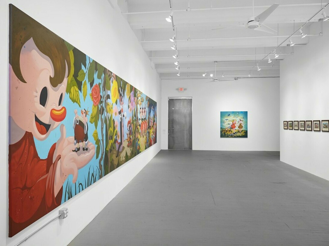 Victor Castillo, Exhibition view. Courtesy of Jonathan Levine Projects