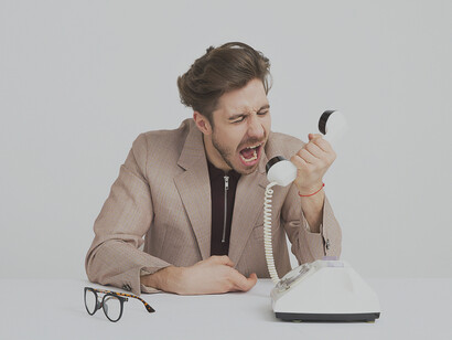 Discussões por telefone