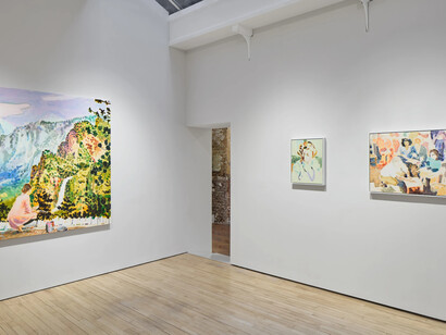 Tim Braden, I can see all the colours now, exhibition view. Courtesy of Frestonian Gallery 