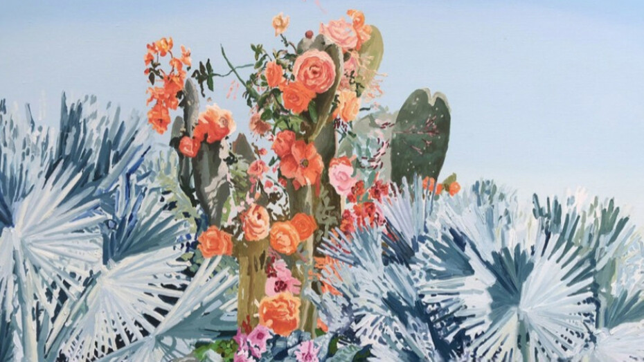 Jardines, cactus y flores. Courtesy of Victor Lope Arte Contemporaneo