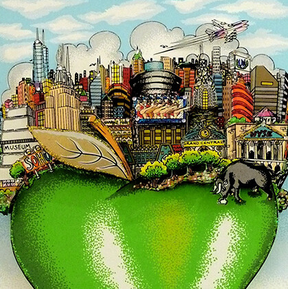 Charles Fazzino. Courtesy of Galerie Artima