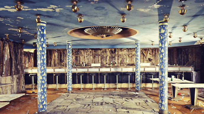 Gina Soden, Disco, 2012, C type print on Baryta Fine Art paper, Paper size: 35 x 47 ½ in / 88 x 123 cm, Edition of 10 plus 2 artist proofs, image courtesy of Eleven, London 
