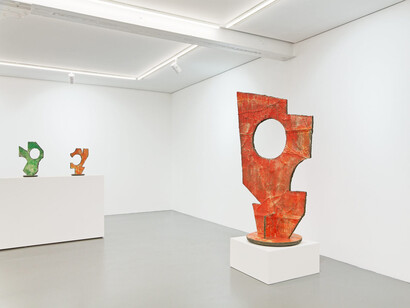 Benjamin Sabatier, Concrete and colors, exhibition view. Courtesy of Xippas Gallery