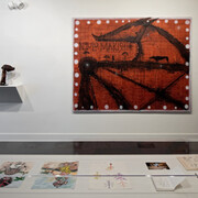 José Bedia Fieldwork, Exhibition view. Courtesy of NSU Art Museum