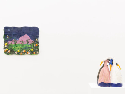 Emily Marchand, River to river, exhibition view. Courtesy of Ochi