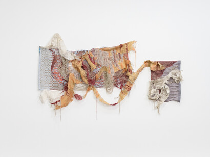Kira Dominguez Hultgren, Our daily parenthetical, exhibition view. Courtesy of Eleanor Harwood Gallery