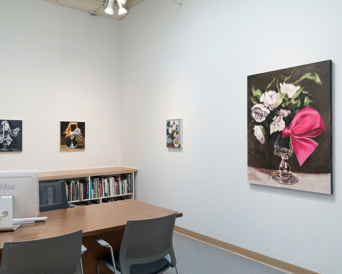 In The Office. Courtesy of Russo Lee Gallery 