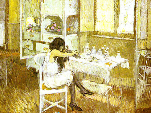 Camillo Innocenti. Toilette