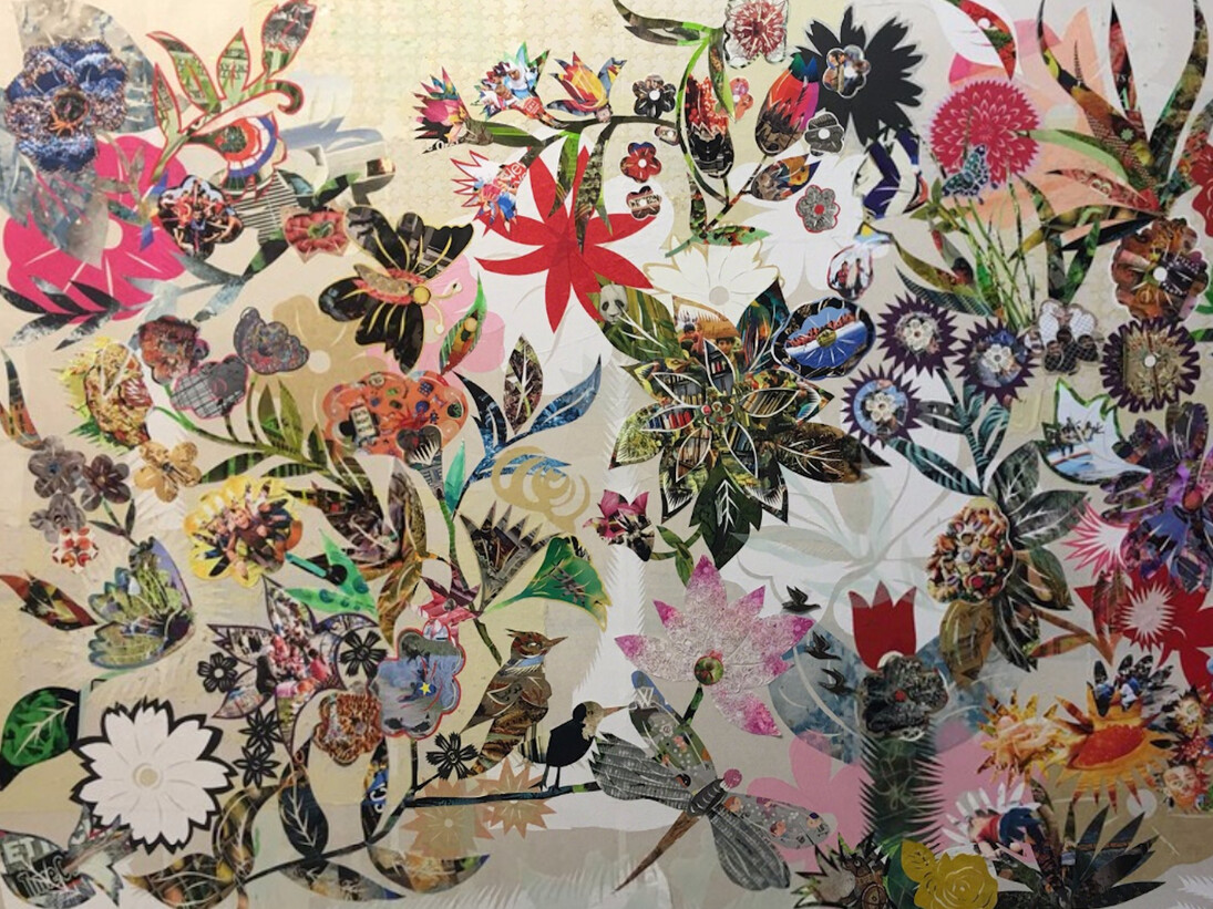 In Perspective: Lin Yan, Song Xin and Cui Fei, Exhibition view. Courtesy of Chambers Fine Art