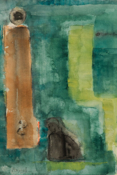 Theodoros Stamos, Untitled #64, ca. 1947. Courtesy of Hollis Taggart Galleries