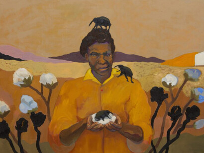 Hana Ward, Boll weevil bewitchings harbinger of balance, 2024. Courtesy of Ochi Projects