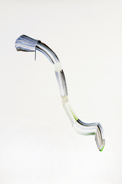 Vicky Uslé, Untitled  (2012), Oil on paper, 108 x 150 cm