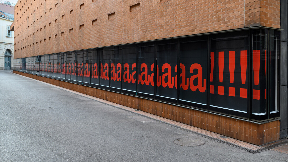 Nora Turato, Aaaaaaaaaaaaaaaaaaaaaaaaaaaaaaaaaaaaaaaaaaaaaaaaaaaaaaaaaaaaaaaaaaaaaaaaaaaa! ausstellungsansicht. Mit freundlicher genehmigung der Kunsthalle Wien