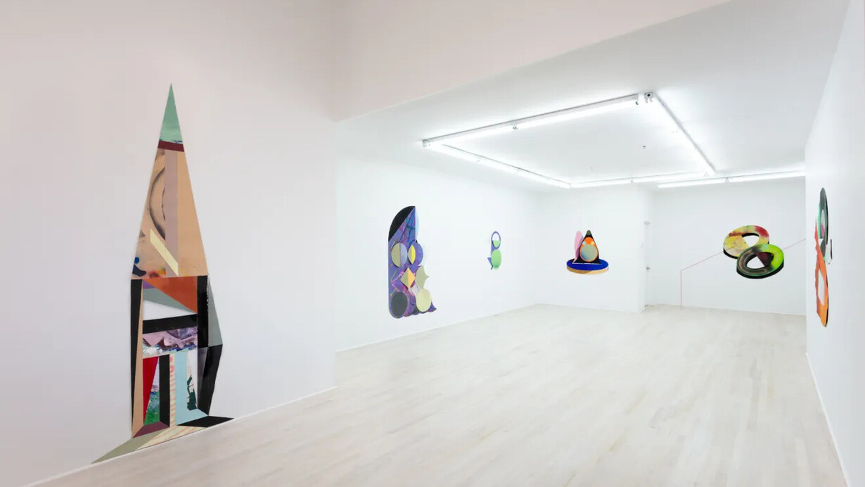 Matt Rich, P&!nting, exhibition view. Courtesy of Halsey McKay Gallery 
