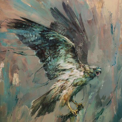 Lindsey Kustusch, Stay wild, 2021. Courtesy of Abend Gallery