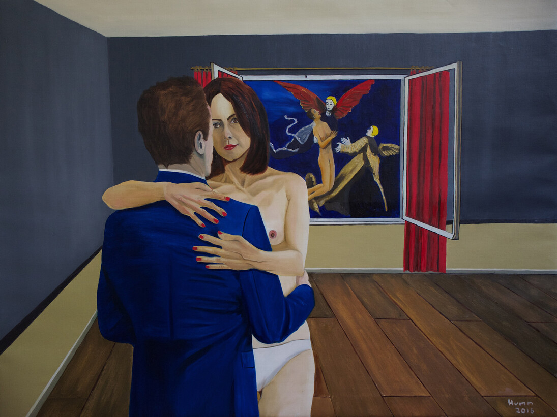 Devotion, 2016, oil on canvas, 91x123cm © Philipp Rudolf Humm