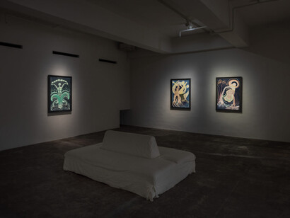 Ann Leda Shapiro, Body is landscape, exhibition view. Courtesy of Axel Vervoordt Gallery 