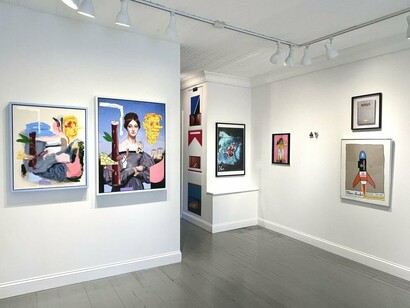 Various artists, And/or, exhibition view. Courtesy of Marquee Projects Gallery
