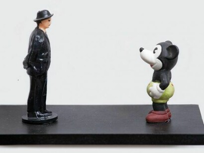 Liliana Porter, “Dialogue with Him”