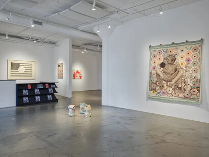 Joel Daniel Phillips, A compelling narrative, exhibition view. Courtesy of Catharine Clark Gallery
