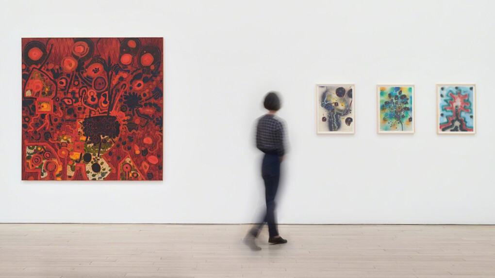 Lee Mullican. Courtesy of James Cohan