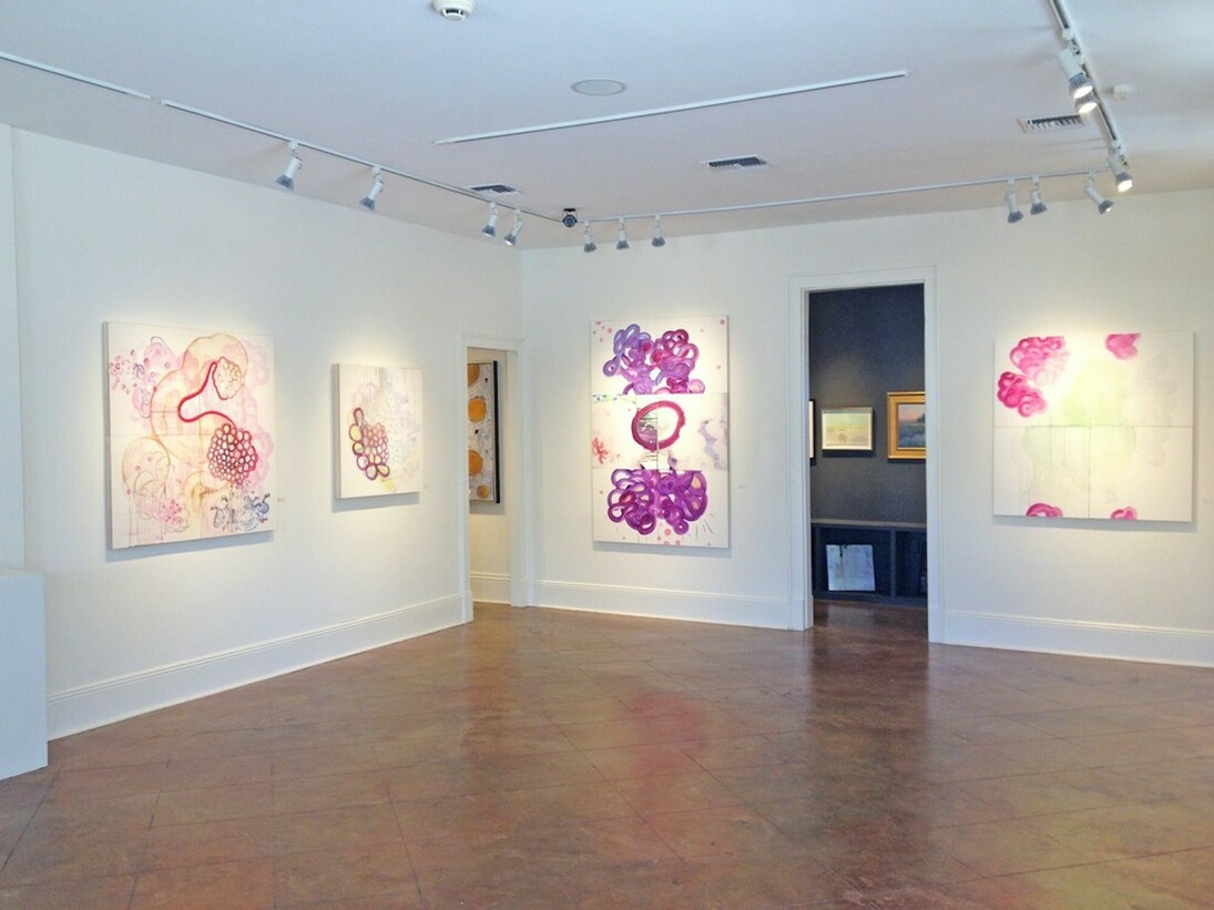Shawn Hall, Exhibition view. Courtesy of Cole Pratt Gallery