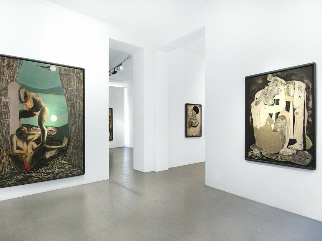 Alex Feuerstein, Exhibition view. Courtesy of galerie burster