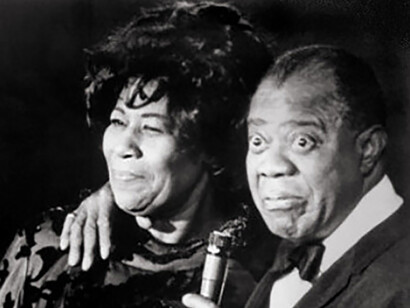Ella Fitzgerald e Louis Armstrong