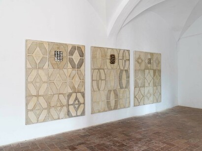 Mirco Marchelli, Piano del colore, exhibition view. Courtesy of Alzueta Gallery