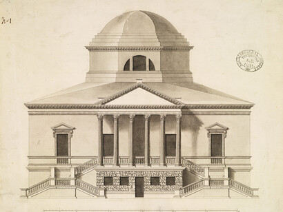 Chiswick House by Lord Burlington, 1729 (c) RIBA Collections