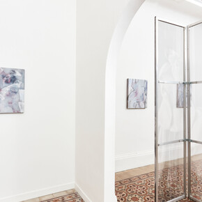 Dorota Gawęda e Eglė Kulbokaitė, Incommunicability is itself a source of pleasures, veduta della mostra. Cortesia di The Address