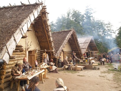 Biskupin, Polonia. Oficios populares