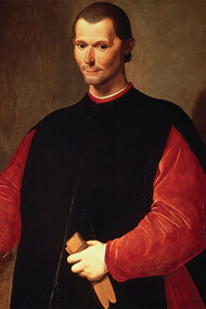 Portrait of Niccolò Machiavelli by Santi di Tito