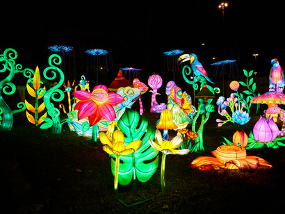 Lektrik art: um festival de luzes. Cortesia da Fever