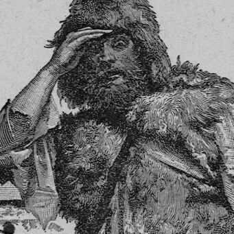 Robinson Crusoe por Walter Paget