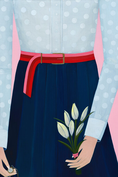 Angela Burson, May, 2024. Courtesy of Hashimoto Contemporary Gallery