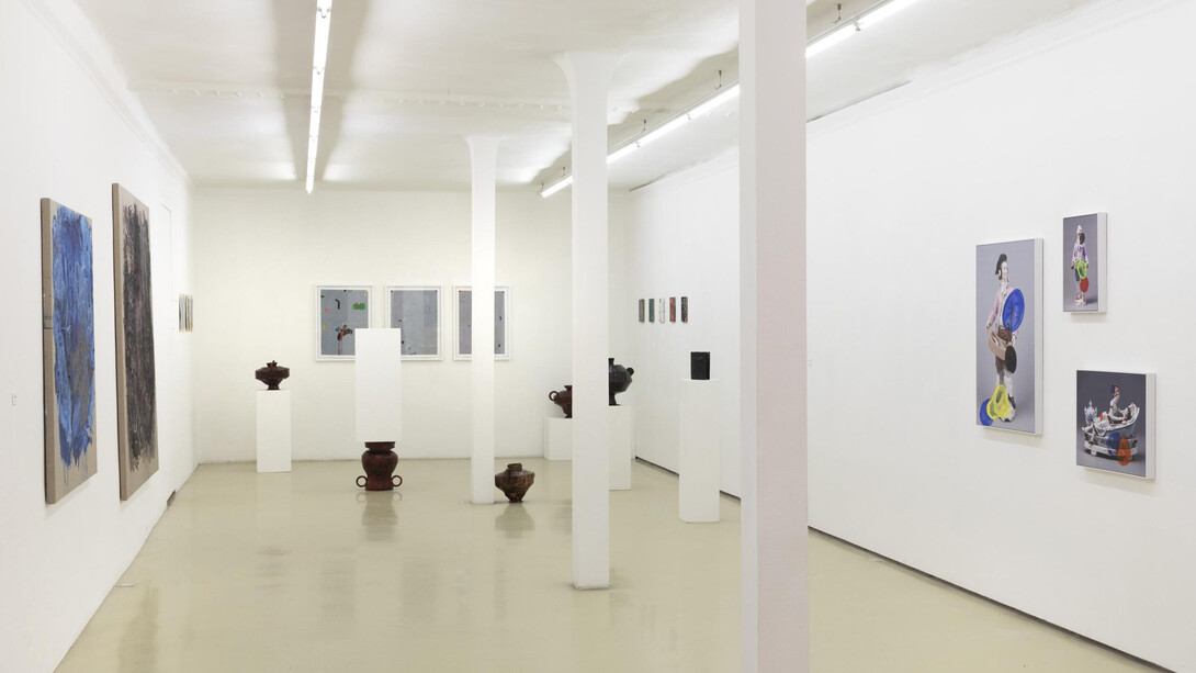 Various artists, Artists in residence 2024, exhibition view. Courtesy of Krinzinger Schottenfeld